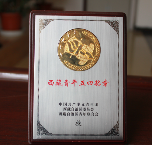 西藏青年五四獎章